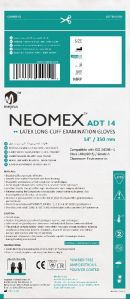NEOMEX ADT14 350mm Procedure &amp;amp;amp;amp;amp;amp;amp;amp; Cleanroom Gloves, Powder Free