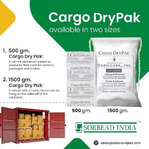 Desiccant Pouches - Moisture Absorber Bags for Cargo Shipments