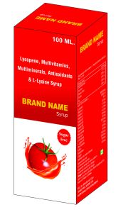 Lycopene ,Multivitamin & Multimineral Syrup