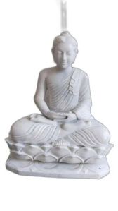 White Buddha Statue