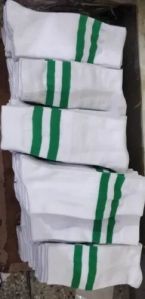 Lycra Striped School Socks
