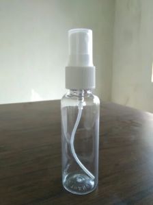 Refillable Transparent Plastic Spray Bottle