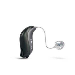 philips-hearlink 2000 mnr black complete set hearing aid