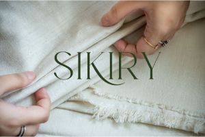 Pearly Cream Eri Silk Fabric (Undyed)