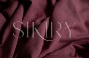 Rose Pink  Eri Silk Fabric