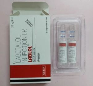 Labetalol 100mg Injection LABIL, M Care Exports