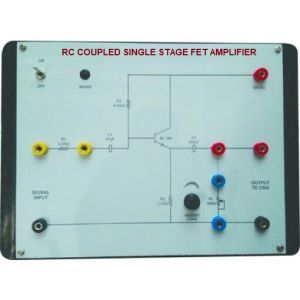 RC Coupled Single Stage FET Amplifier