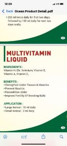 multi vitamin liquid