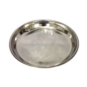 Stainless Steel Deep Rice Plate