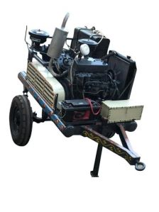 Trolley Mounted Air Compressor