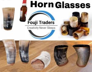 Drinking Horn Glass