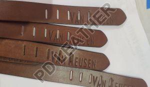 Dark Brown Men Leather Belt