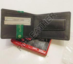 Men Olive Green Bifold Leather Wallet