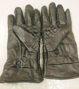 Mens Fancy Leather Bike Gloves