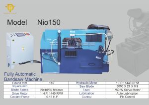 Fully Automatic Metal Cutting Bandsaw