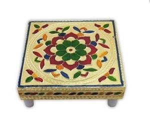 Pooja Wooden Chowki