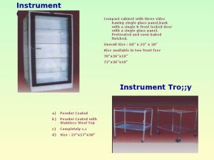 Instrument Trolley