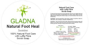 Foot Heal - (natural Luffa Scrub Soap)