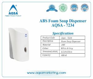 ABS FOAM SOAP DISPENSER  AQSA 7234