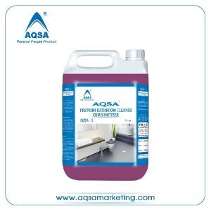 Premium Bathroom Cleaner Cum Sanitizer - AQSA 1