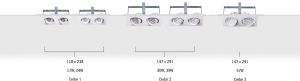 Cedar Recessed Double Directional Luminaire