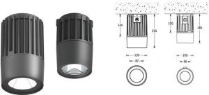 Odessa Surface Exterior Downlights