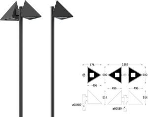 Triangle Street Lighting Luminaires