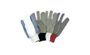 PVC dots Cotton Gloves