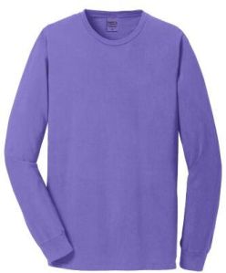 PIGMENT-DYED LONG SLEEVE TEE