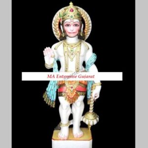 Lord Hanumanji Marble Murti