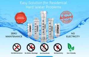 Domestic water softener