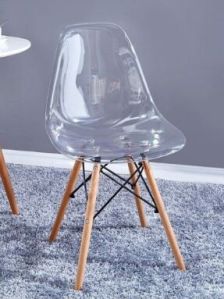 Hardwood (Frame) Transparent Iconic Chair