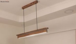 Wooden LED Hanging Lamp
