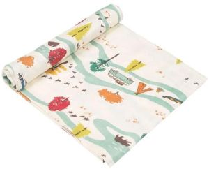 Baby Muslin Swaddle, Size : Customised Sizes  