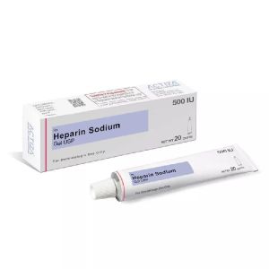 Heparin sodium gel