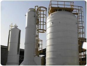 Cylindrical FRP Tanks