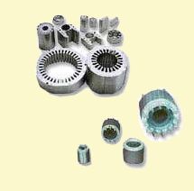 Electric Motor Stampings, Al. Die Cast Motor Body, Spares,   Transformer Lamination, and other industrial Products.