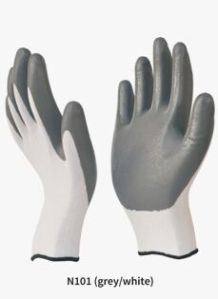 Smooth Nitrile Coating Gloves