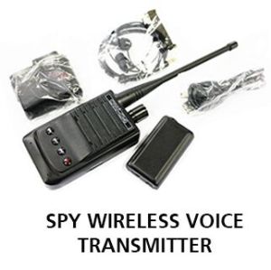 Spy Wireless Voice Transmitter AND Recording