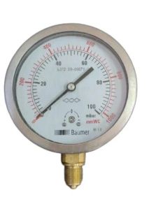 Baumer pressure gauge