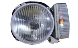Ape Type Head Light Assembly With Bulb