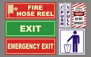 safety signs