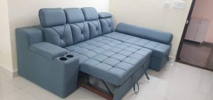4 Seater Foam Sofa Cum Bed