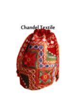 Hand made mirror work Potli Embroidered Bags