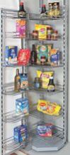 Modular Kitchen Stainless Steel Pantry Pullout