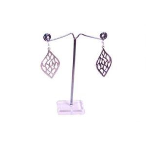 Party Wear Silver Earing