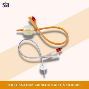 Rubber Foley Balloon Catheter