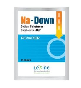 Na Down Sodium Polystyrene Sulphate