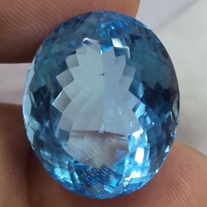 Natural blue topaz 44 carat huge loose gemstone