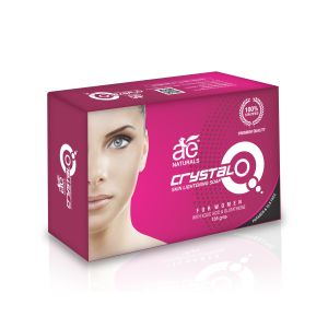 Ae Naturals Crystal Q Skin Whitening Soap For Women With Kojic Acid Glutathione